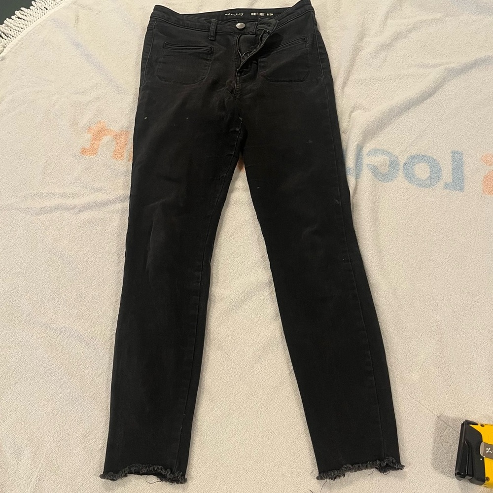 Maison Jules Black Skinny Jeans